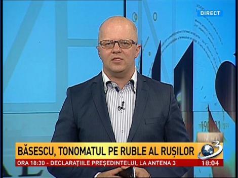 Băsescu, tonomatul pe ruble al ruşilor