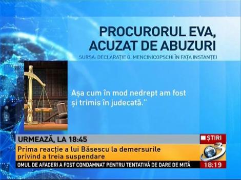 Noi acuzaţii pentru procurorul din dosarul Telepatia