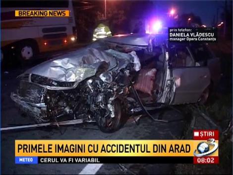 Artiştii Operei din Constanţa, implicaţi într-un accident