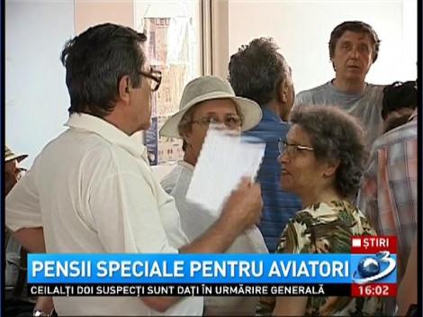 Piloţii, inginerii de zbor şi stewardesele vor primi din nou pensie specială