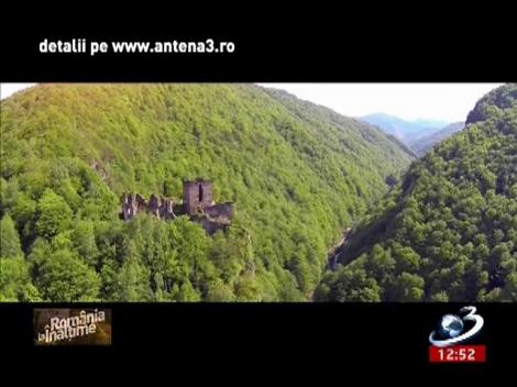 România la Înălţime: Imagini spectaculoase cu două cetăţi din judeţul Hunedoara