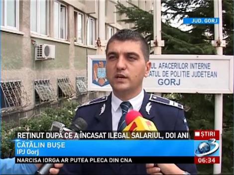 Angajat al Complexului Energetic Oltenia, reţinut după ce a &icirc;ncasat ilegal salariul, timp de doi ani