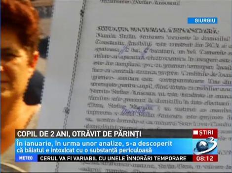 Copil de aproape doi ani, otrăvit de părinţii divorţaţi. Poliţia şi Protecţia Copilului anchetează acest caz