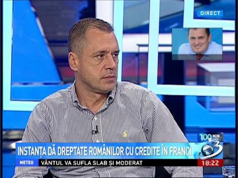 Gheorghe Piperea, despre decizia instanţei privind creditul în franci elveţieni