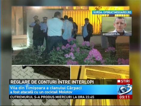 Reglare de conturi &icirc;ntre interlopii din Timişoara