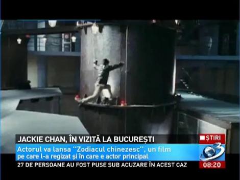 Jackie Chan vine &icirc;n Rom&acirc;nia