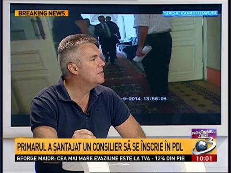 Primarul din Rădăuţi, reţinut pentru că a şantajat un consilier să se &icirc;nscrie &icirc;n PDL