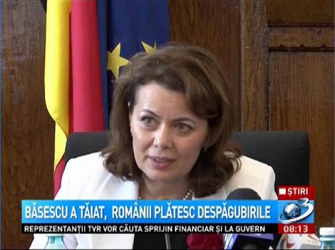 Băsescu a tăiat, rom&acirc;nii plătesc despăgubirile