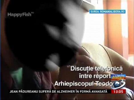 Imagini cu camera ascunsă! Cum &icirc;şi negocia şpaga arhiepiscopul Teodosie