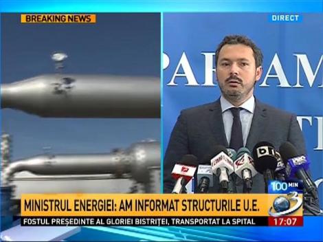 Gazprom taie din gazele spre Rom&acirc;nia
