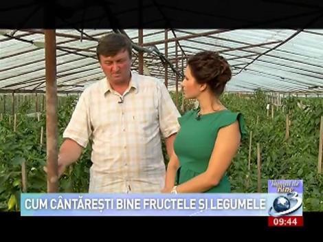 NUMAI DE BINE. Cum cântăreşti bine fructele şi legumele