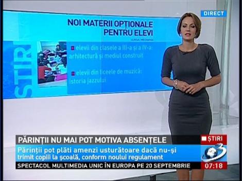 Prima zi de şcoală, după reguli NOI. "Părinţii vor plăti AMENZI sau vor presta muncă în folosul comunităţii, dacă odraslele au ABSENŢE"