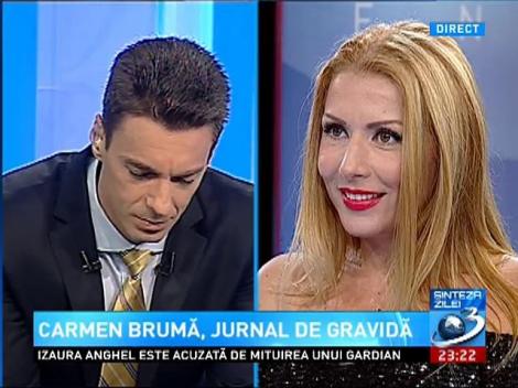Sinteza Zilei: Carmen Brumă despre cartea sa, JURNAL DE GRAVIDĂ