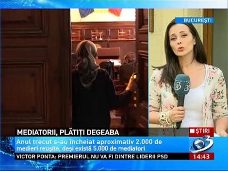 Mediatorii, plătiţi degeaba &icirc;n Rom&acirc;nia