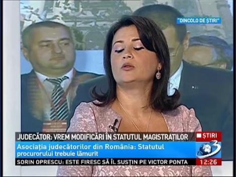 Preşedintele Asociaţiei Judecătorilor din Rom&acirc;nia: Este nevoie de o definire mai bună a statutului judecătorului