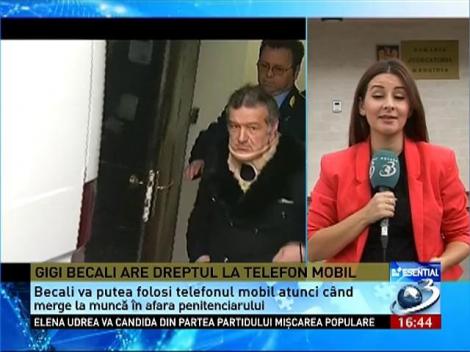 Gigi Becali are dreptul la telefon mobil