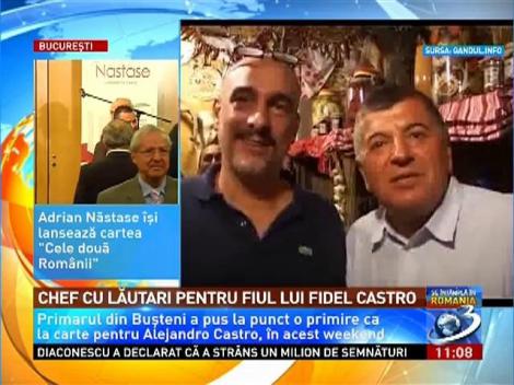 Fidel Castro junior a chefuit cu lăutari la Buşteni