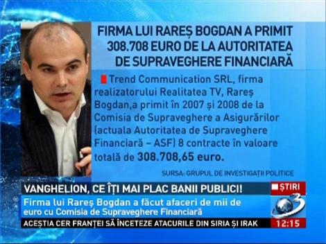 Vanghelion, ce &icirc;ţi mai plac banii publici!