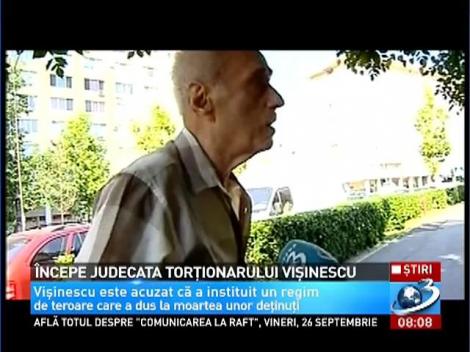 &Icirc;ncepe judecata torţionarului Vişinescu