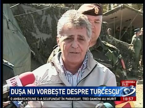 Mircea Duşa: Sunt m&acirc;ndru de militarii din domeniul informaţiilor