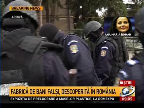 Fabrică de bani falşi la Oradea. Zecile de milioane de euro ajungeau la mafia italiană