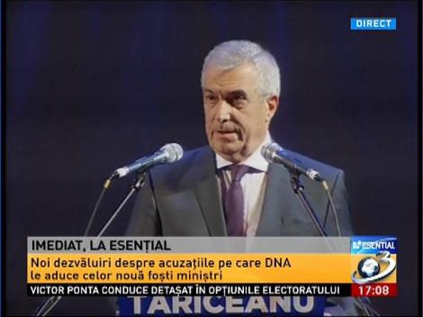 Călin Popescu Tăriceanu îşi lansează candidatura