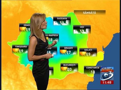 Cum va fi vremea &icirc;n acest weekend