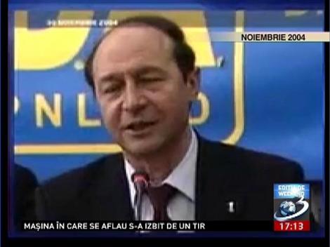 Traian Băsescu, campanii cu maidanezi şi spioni