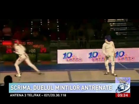 Numai de bine: Scrima, duelul mintilor antrenate