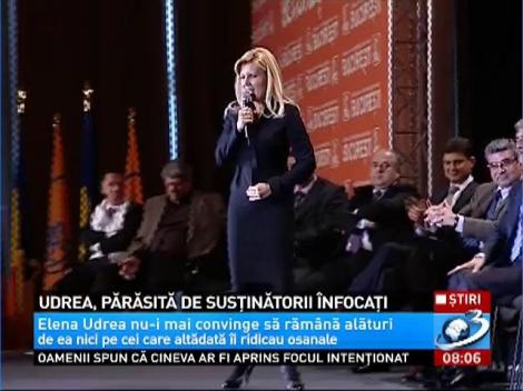 Udrea, părăsită de susţinătorii &icirc;nfocaţi