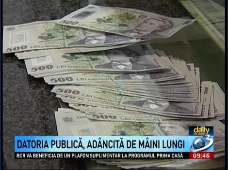 Datoria publică, ad&acirc;ncită de m&acirc;ini lungi