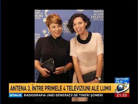 Antena 3, între primele 4 televiziuni ale lumii