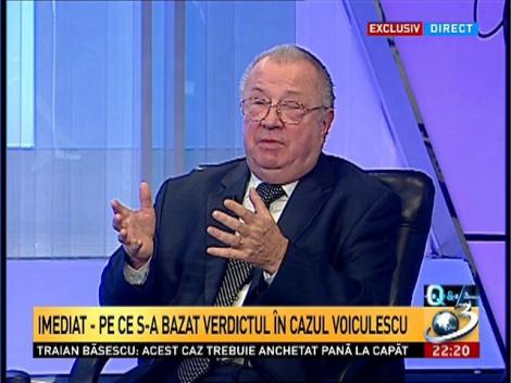 Sergiu Andon: Explicaţia &icirc;n acest caz a fost una puerilă