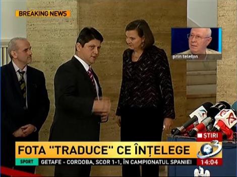 Consilier prezidenţial, "antena" lui Traian Băsescu pe l&acirc;ngă Victoria Nuland la Washington