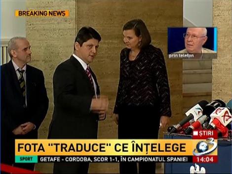 Consilier prezidenţial, "antena" lui Traian Băsescu pe lângă Victoria Nuland la Washington