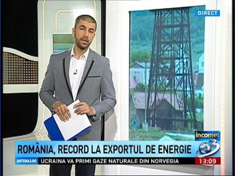 Income: România, record la exportul de energie