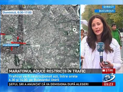 Weekendul dedicat alergătorilor de cursă lungă aduce şi RESTRICŢII DE TRAFIC &icirc;n Capitală