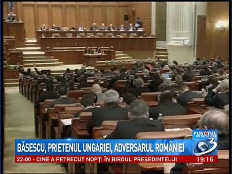 Băsescu, prietenul Ungariei, adversarul Rom&acirc;niei