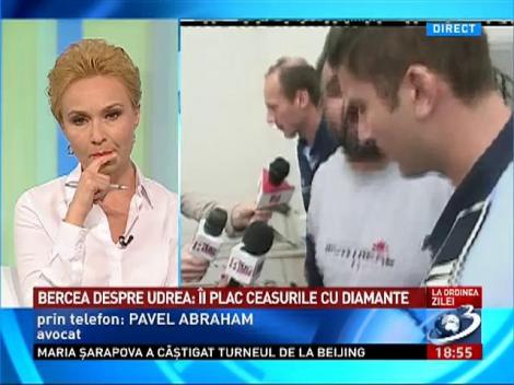 Bercea despre Udrea: Îi plac ceasurile cu diamante