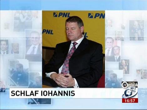 Deziluzia optica: Schlaf Iohannis