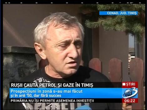 Ruşii caută petrol şi gaze &icirc;n judeţul Timiş