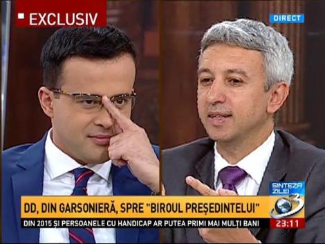 Dan Diaconescu, din "garsonieră" în Biroul Preşedintelui