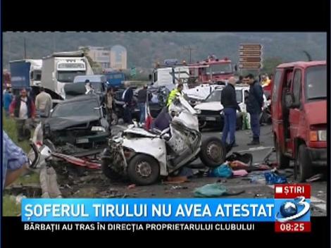 Şoferul rom&acirc;n care a provocat unul dintre cele mai grave accidente rutiere din Grecia nu avea atestat profesional