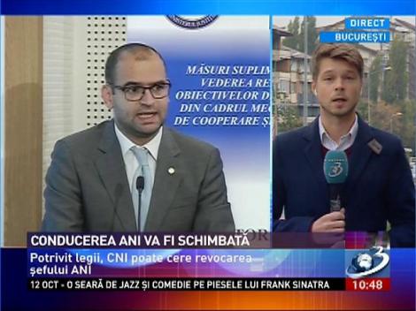 Conducerea ANI va fi schimbată