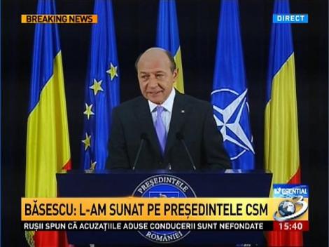 Băsescu calcă în picioare magistraţii din CSM şi lansează un atac dur  la independenţa justiţiei