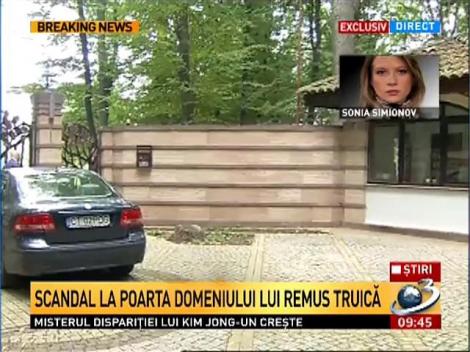 Scandal la reşedinţa lui Remus Truică! Afaceristul este executat silit