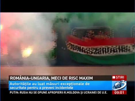 Rom&acirc;nia - Ungaria, meci de RISC MAXIM