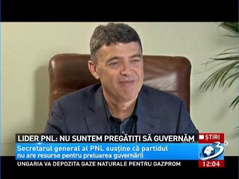 Marian Petrache (PNL): Nu suntem pregătiţi să guvernăm