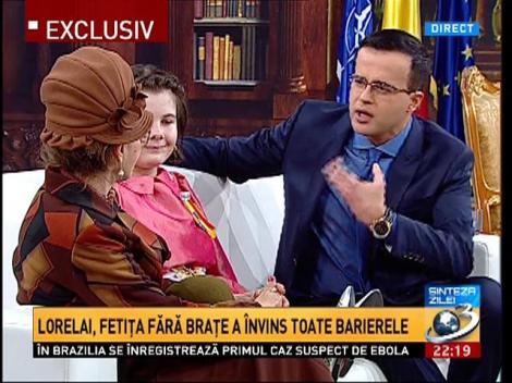 Lorelai, fetița fără brațe a &icirc;nvins toate bariele