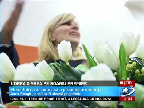 Elena Udrea ar vrea să o propună pe Anca Boagiu ca premier